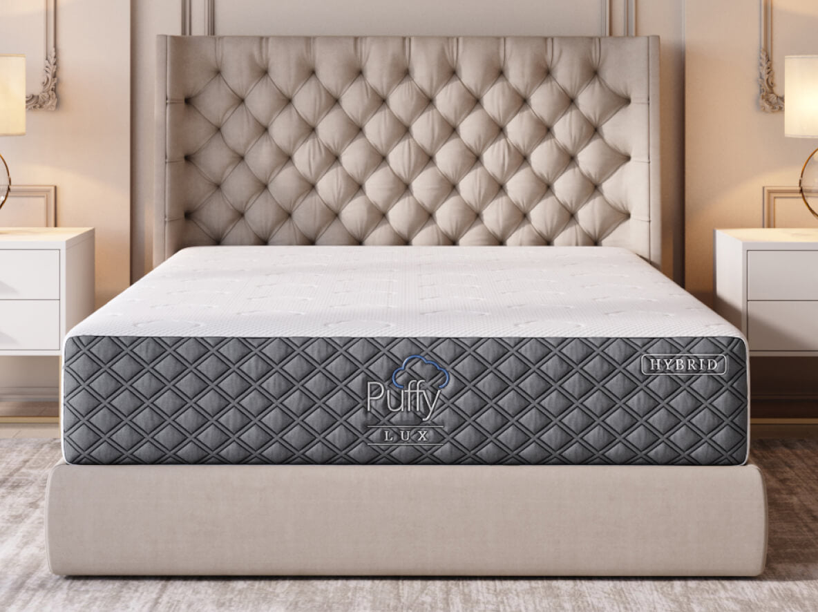 Puffy king on sale size mattress