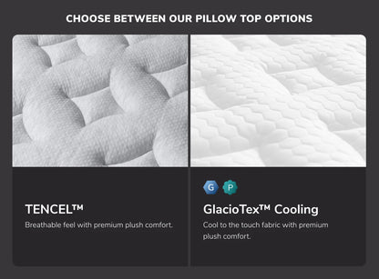 Helix Dawn Luxe Mattress Pillow Top Options