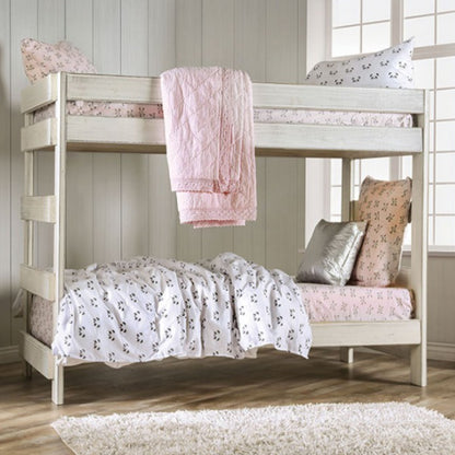 Arlette Rustic Rustic Twin/Twin Bunk Bed   