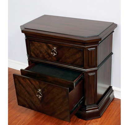 Calliope Traditional Espresso Night Stand