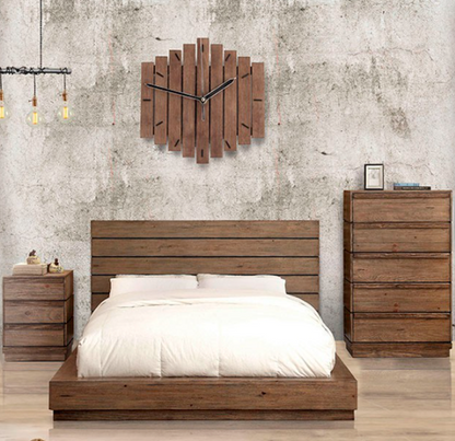 Coimbra Rustic Natural Tone Bed Frame