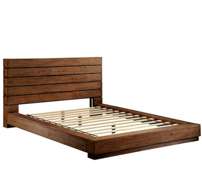 Coimbra Rustic Natural Tone Bed Frame