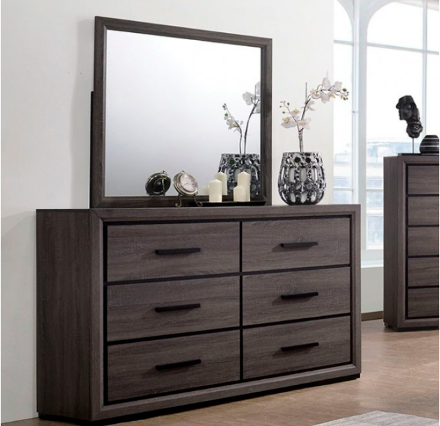 Conwy Contemporary Gray Dresser