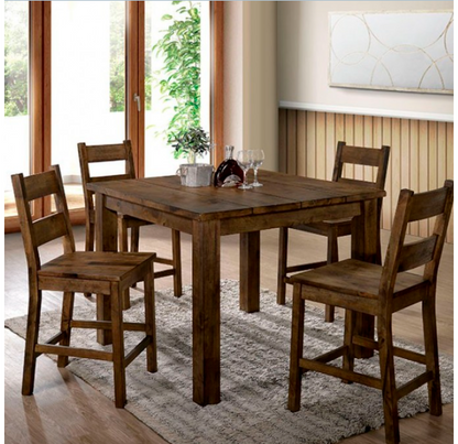 Kristen Rustic Oak Dining Table