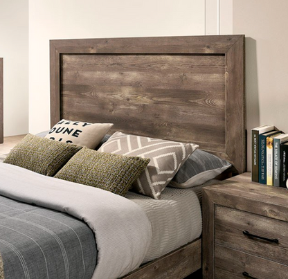 Larissa Rustic Natural Tone Bed Frame