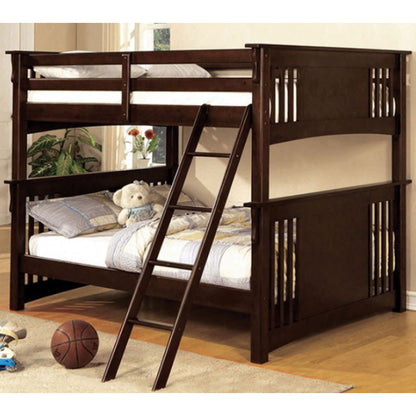 Spring Creek Cottage Dark Walnut Bunk Bed