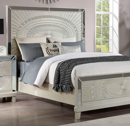 Valletta Glam Champagne Bed Frame