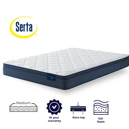 Amara Mid Comfort Euro Top Serta Mattress