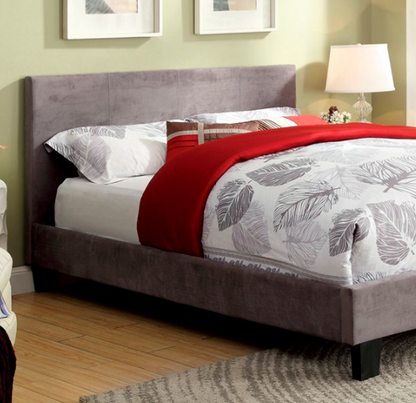 Winn Park Contemporary Gray Bed Frame