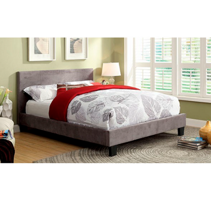 Winn Park Contemporary Gray Bed Frame